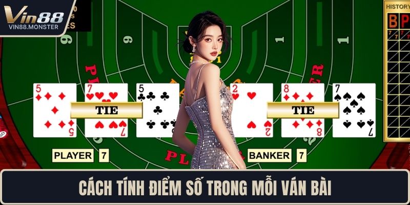 Cách tính điểm số trong mỗi ván bài